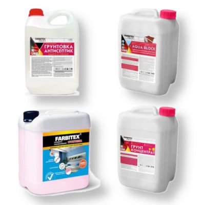 грунтовки-бетоноконтакт FARBITEX