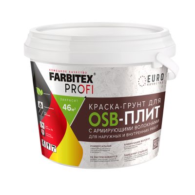 Краска-грунт для OSB FARBITEX