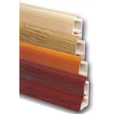 Плинтус ПВХ 54х21 с кабель каналом