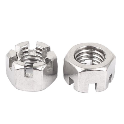 гайка DIN935 корончатая оц.