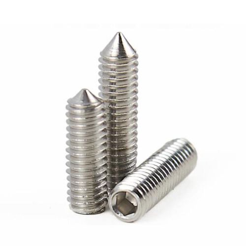 винт DIN914 конич. вн.шест.