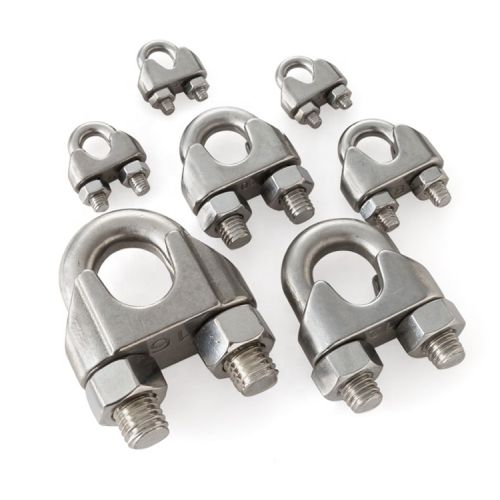 зажим для троса арт.9074 нерж.