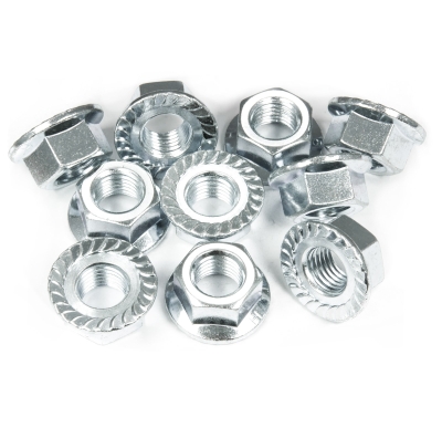 гайка DIN6923 с фланцем оц. фас.