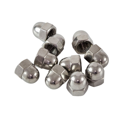 гайка DIN1587 колпачковая оц. фас.