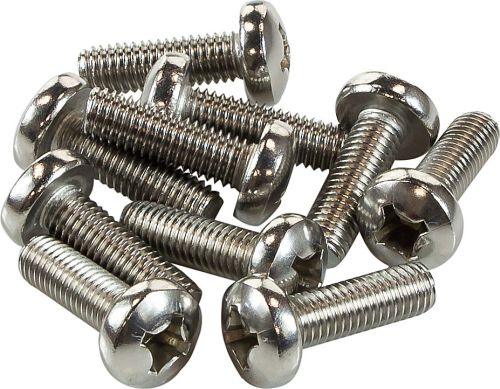 винт DIN7985 полукр. нерж.