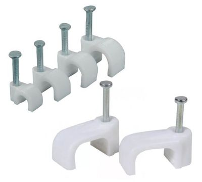 скобы электроустановочные фас.