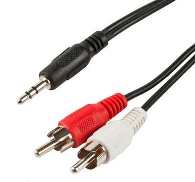 шнур стерео 3,5 мм-RCA
