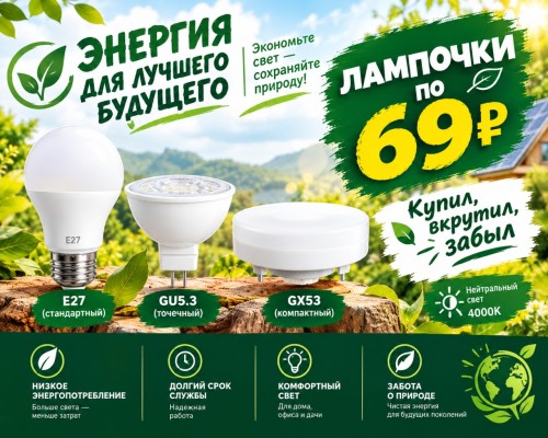 Лампочки Saffit