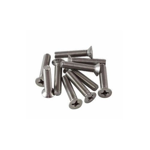 Винт потай крест DIN965 оцинк.10x30