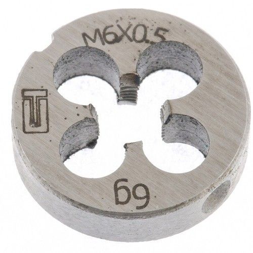 Плашка метрическая  М6x1,0мм блистер d20мм