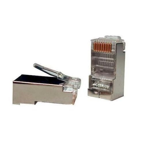 Штекер компьютерный 8P8C RJ45 категория 5, с экраном