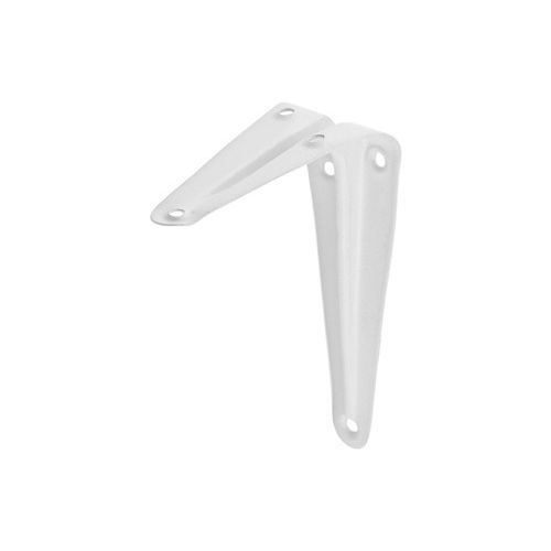 Кронштейн практичный 125x35х100мм (до 19кг) белый Larvij