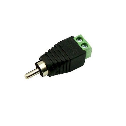Разъем штекер RCA с клеммной колодкой