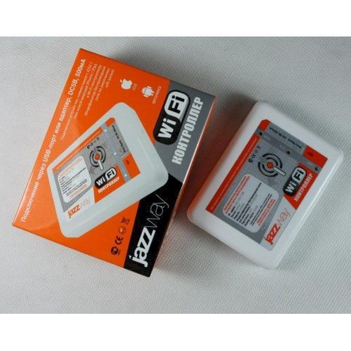 Контроллер для RGB лент Led с ПДУ-радио  5-24В 144Вт Jazzway Wi-Fi PRC-5000