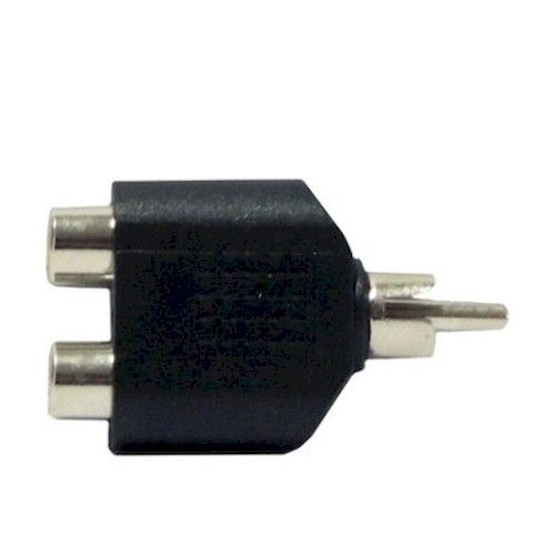 Переходник штекер RCA - 2 гнезда RCA