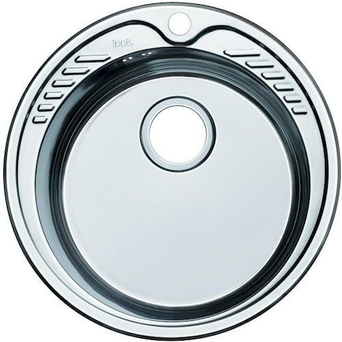 Мойка врезная IDDIS Suno Шелк d510мм 0,8мм 3 1/2"