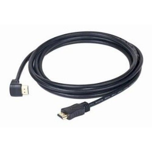 Шнур HDMI-HDMI  4,5м gold угловой