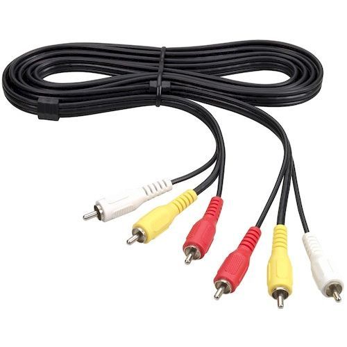 Шнур 3RCA-3RCA 5м литой