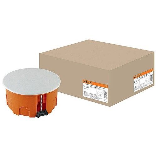 Коробка распаячная СП  d80х40мм IP20 TDM