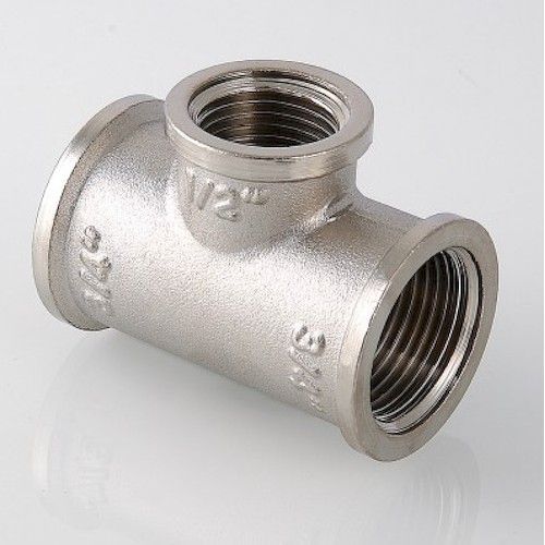 Тройник переходной никель 1"х3/4"х1" ВР