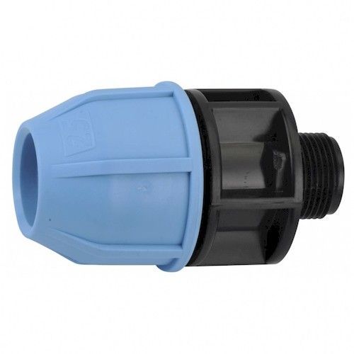 Муфта комбинированная ПНД 20х1/2" НР
