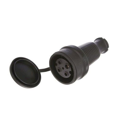 Разъем 3Р+РЕ 32А 380В IP44 каучук TDM