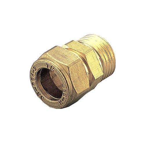 Муфта обжим лат. 10х1/2" НР