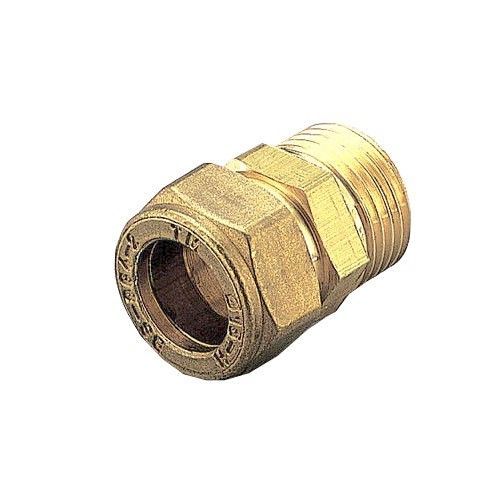 Муфта обжим лат. 22х1/2" НР