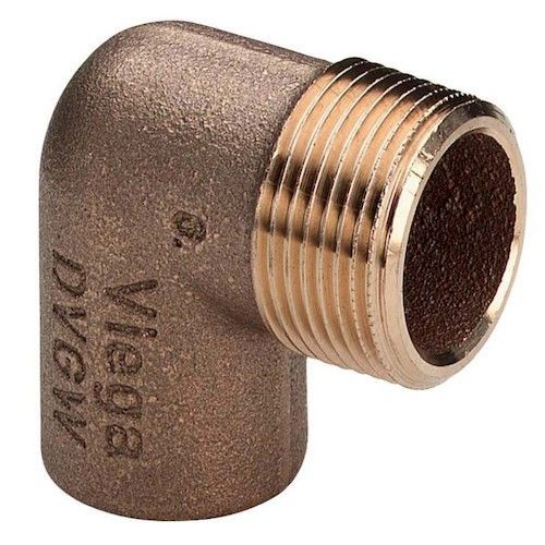 Уголок под пайку бронза 15х1/2" НР