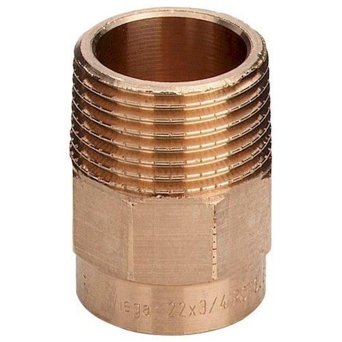 Муфта под пайку бронза 10х1/2" НР