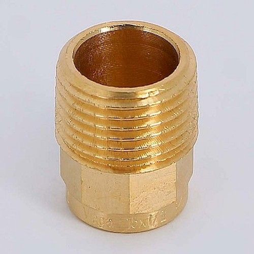 Муфта под пайку бронза 15х1/2" НР