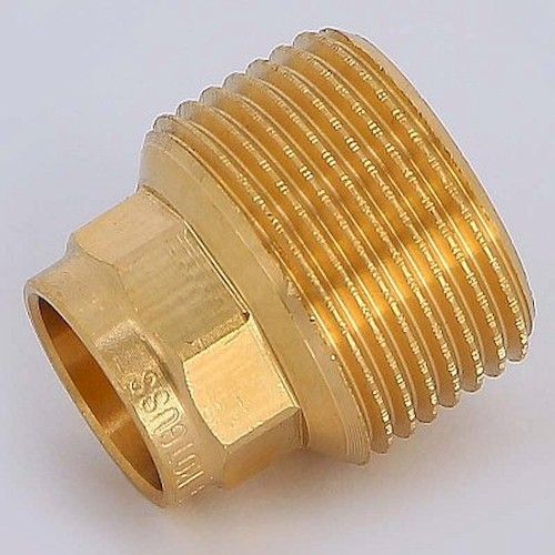 Муфта под пайку бронза 15х3/4" НР