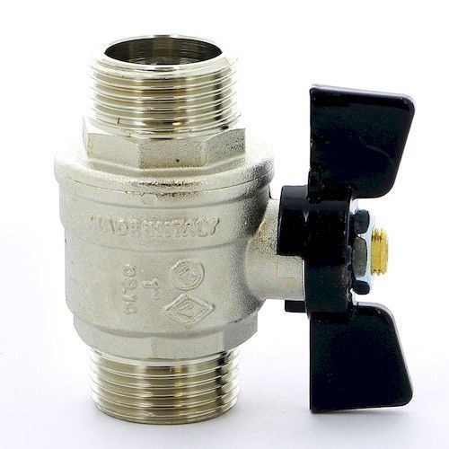 Кран шаровый 3/4" Н-Н ручка Bugatti