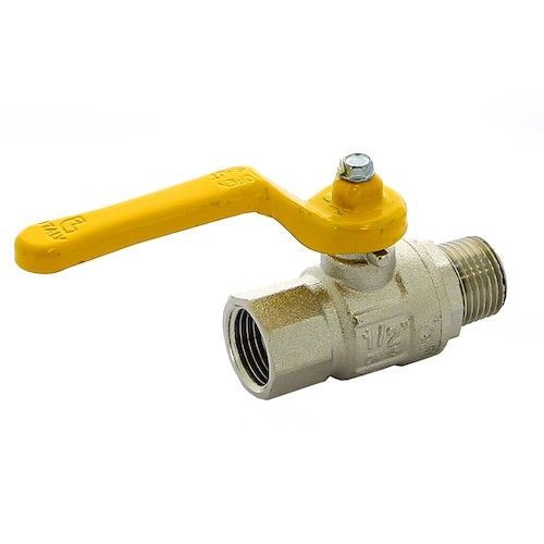 Кран шаровый для газа 1/2" В-Н ручка London