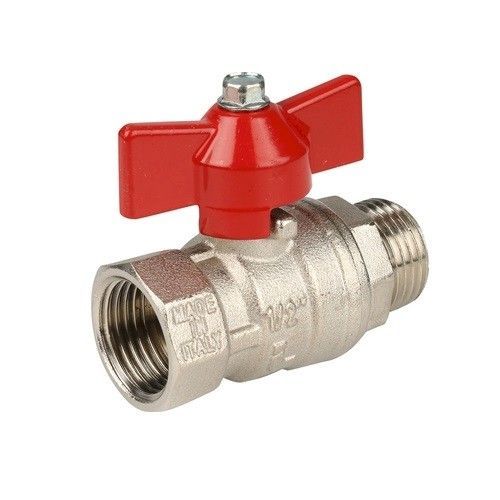 Кран шаровый 1/2" В-Н бабочка Ideal