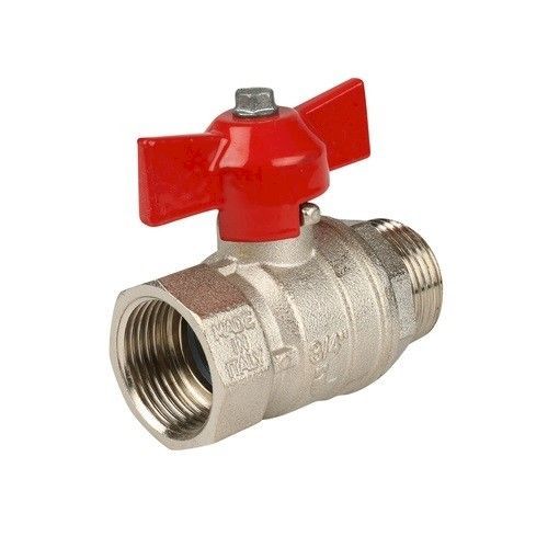 Кран шаровый 3/4" В-Н бабочка Ideal