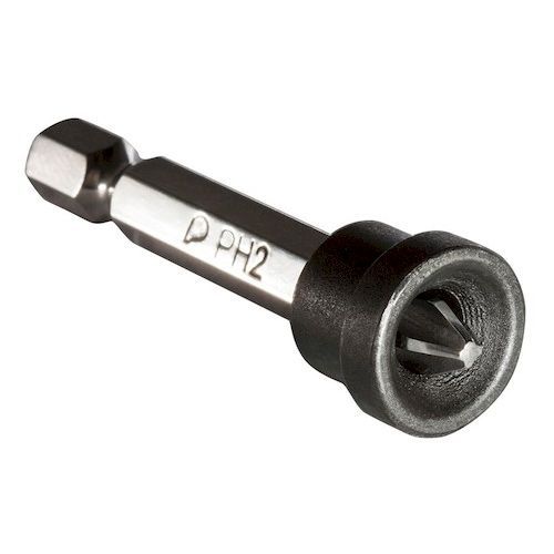 Бита PH2х 50мм 1/4" с ограничителем (2шт) Практика Профи