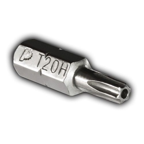 Бита TORX Tamper 20х25мм 1/4" S2 (2шт) Практика Профи