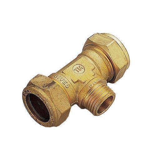 Тройник обжим лат. 18х1/2"х18 НР
