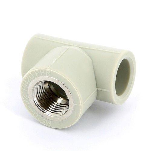 Тройник комбинированный ПП 20х1/2" ВР FV-Plast