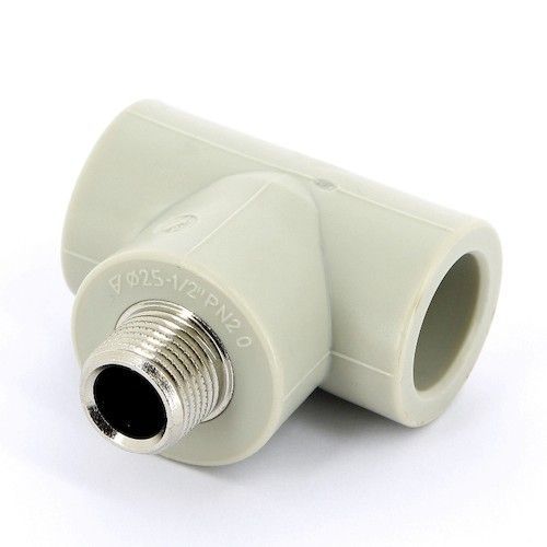 Тройник комбинированный ПП 25х1/2" НР FV-Plast