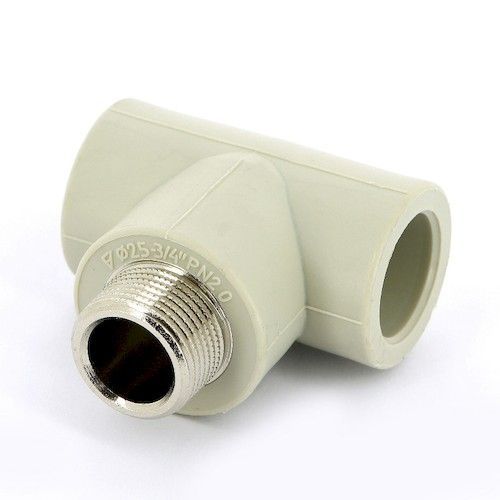 Тройник комбинированный ПП 25х3/4" НР FV-Plast
