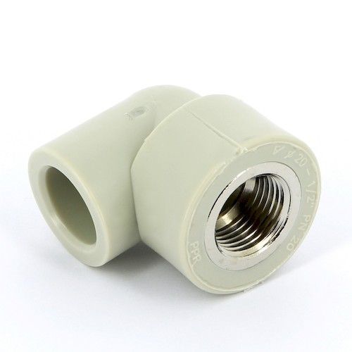Угольник комбинированный ПП 20х1/2" ВР FV-Plast