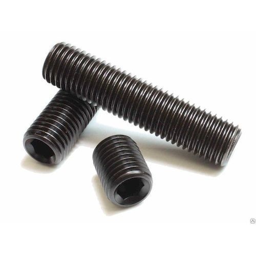 Винт установочный с в.ш. и плоским концом DIN913  8x 8