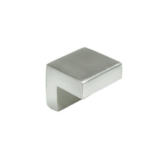 Ручка-кнопка LONDON 25x25мм цамак матовый хром EMUCA