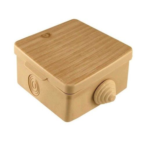 Коробка распаячная ОП  65х65х50мм IP54 сосна TDM