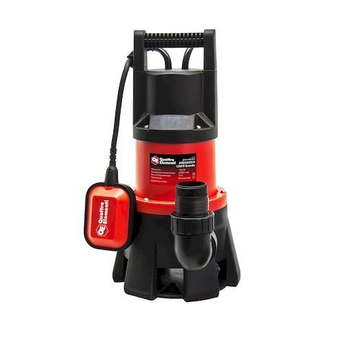 Насос дренажный QE DRENAGGIO 1300 Grande (1300Вт, 25000л/ч, напор 11м, част. до 40мм, грязной воды)