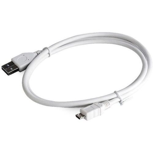 Кабель USB 2.0 - microUSB 1,8м , белый