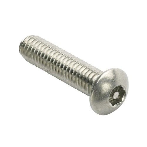 Винт антивандальный полусфера HEX 10x 50 бита H60 нерж. (4шт) Hafren