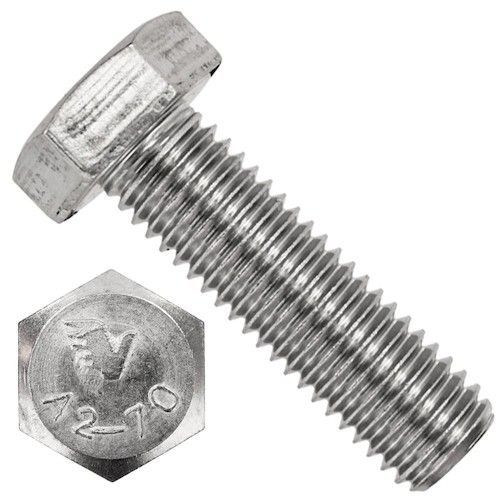 Болт с полной резьбой DIN933 нерж. 12x 90 А2